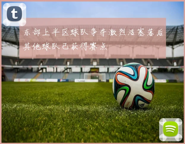 东部上半区球队争夺激烈活塞落后其他球队已获得赛点